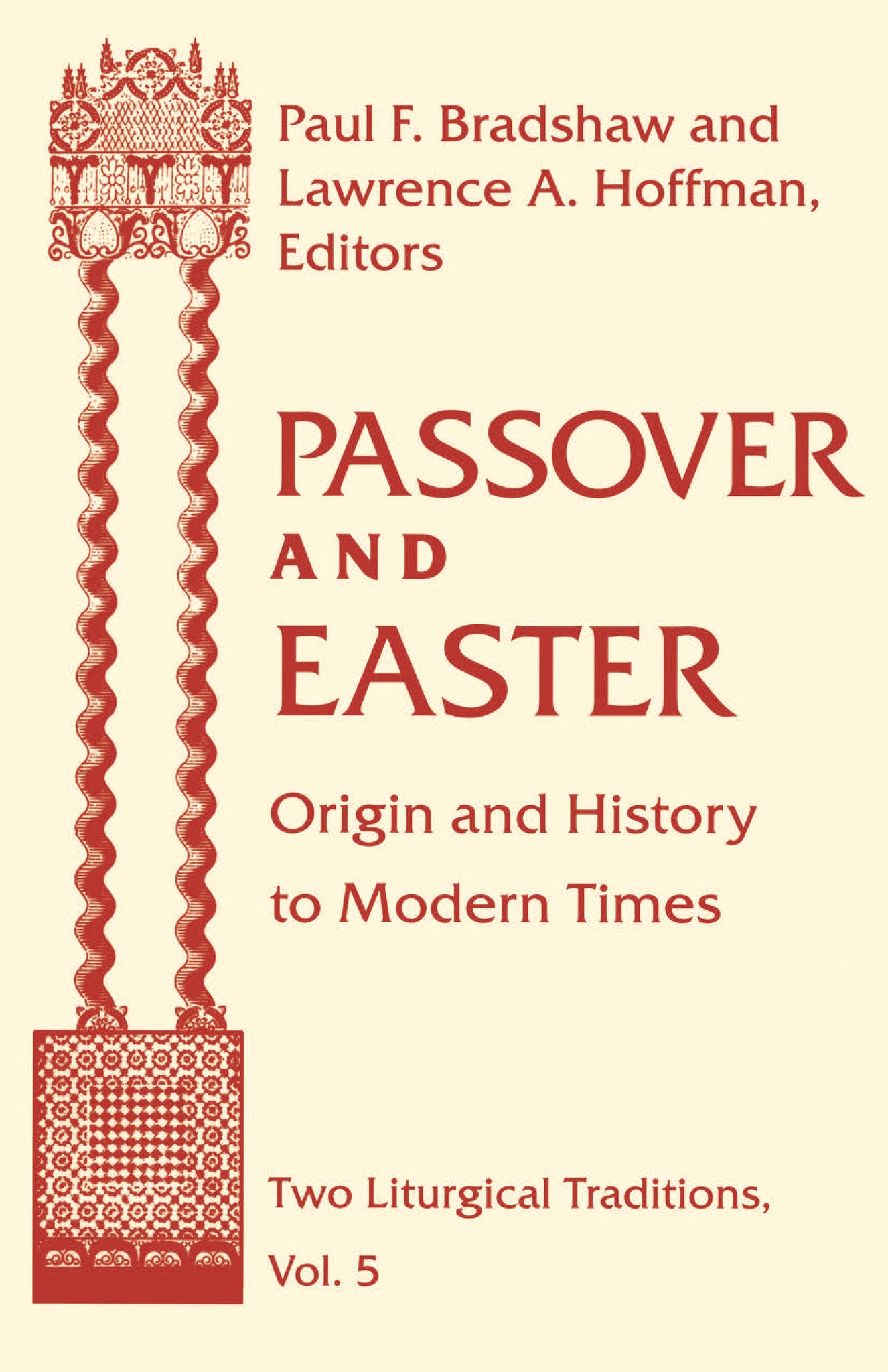 Cover image for Passover and Easter ISBN 9780268159146